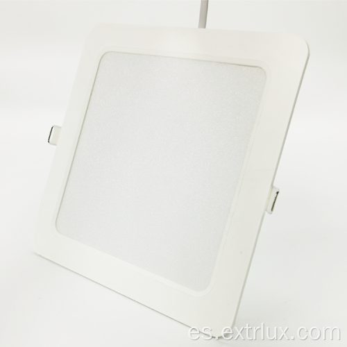 LED empotrado Downlight 9W Square 6500K para interiores